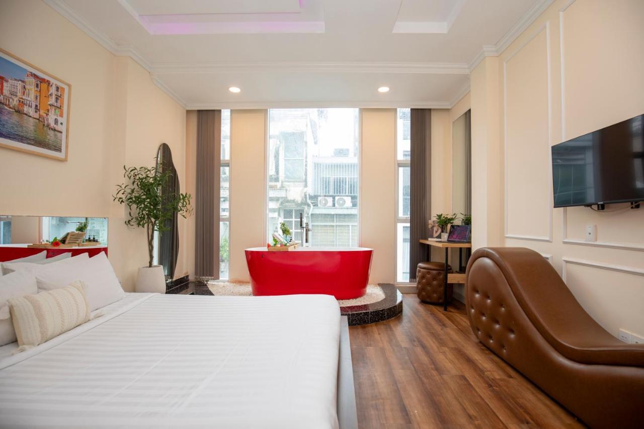 הו צ'י מין סיטי An Thinh Central Hotel - Ben Thanh Market מראה חיצוני תמונה
